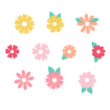 Flowers Drink Tags