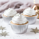 Silver Foil Baking Cups