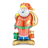 Standing Santa Foil Balloon