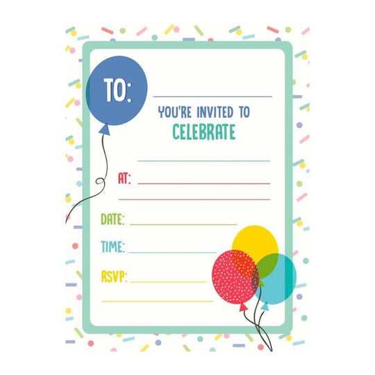 Party Invitations NZ | Birthday invites | The Party Room