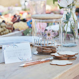 Boho Advice For The Bride Message Jar