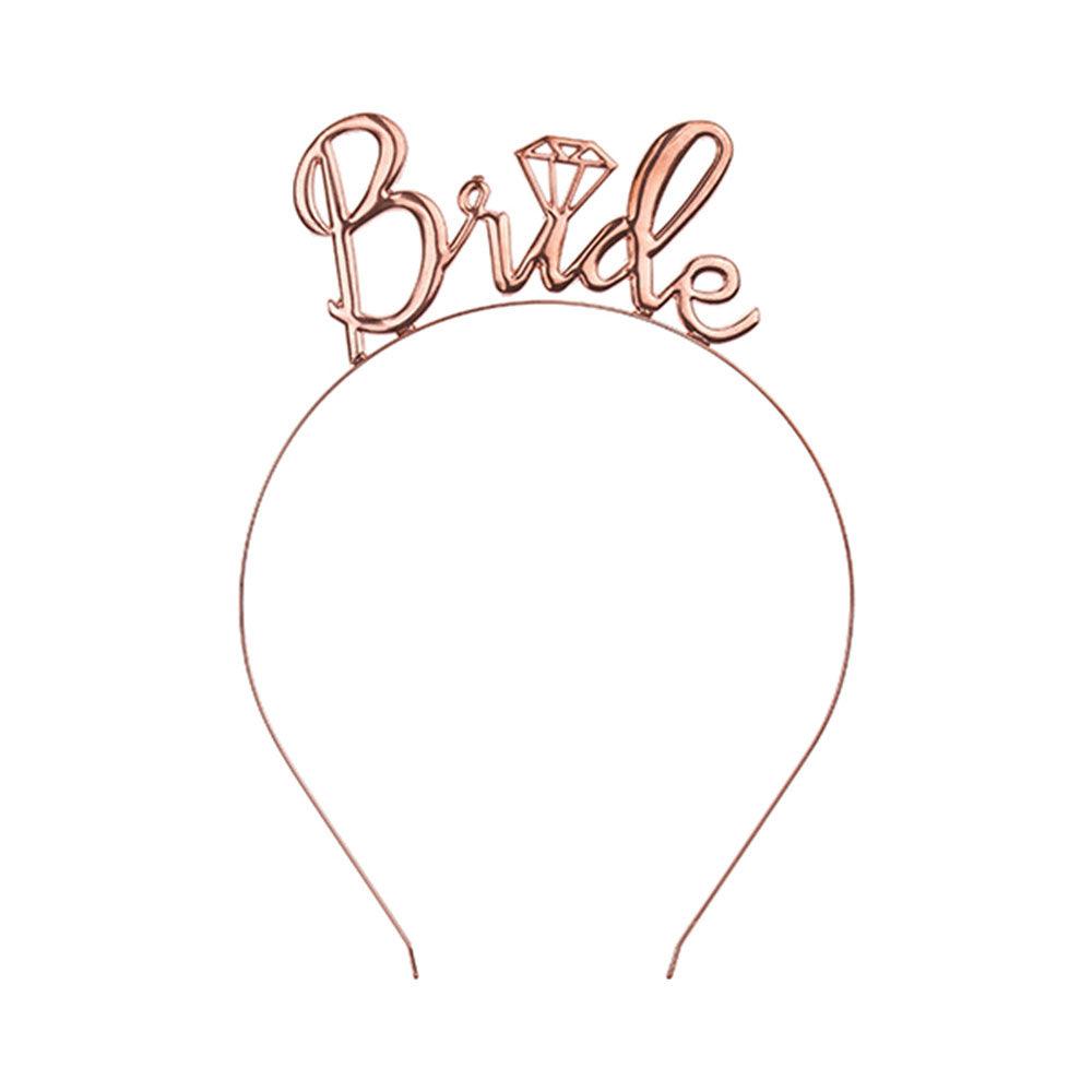 Rose Gold Bride Headband | Party Supplies NZ | The Party Room