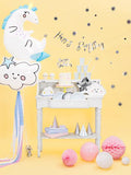 Silver Happy Birthday Banner - The Party Room