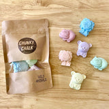 Wild Animal Chalk 6pk - The Party Room