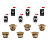 Pirate Cupcake Kit 6pk