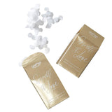 Gold Wedding White Biodegradable Confetti Box - The Party Room