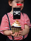 Pirate Cupcake Kit 6pk - The Party Room